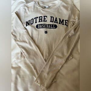Topshop Notre Dame Crop top